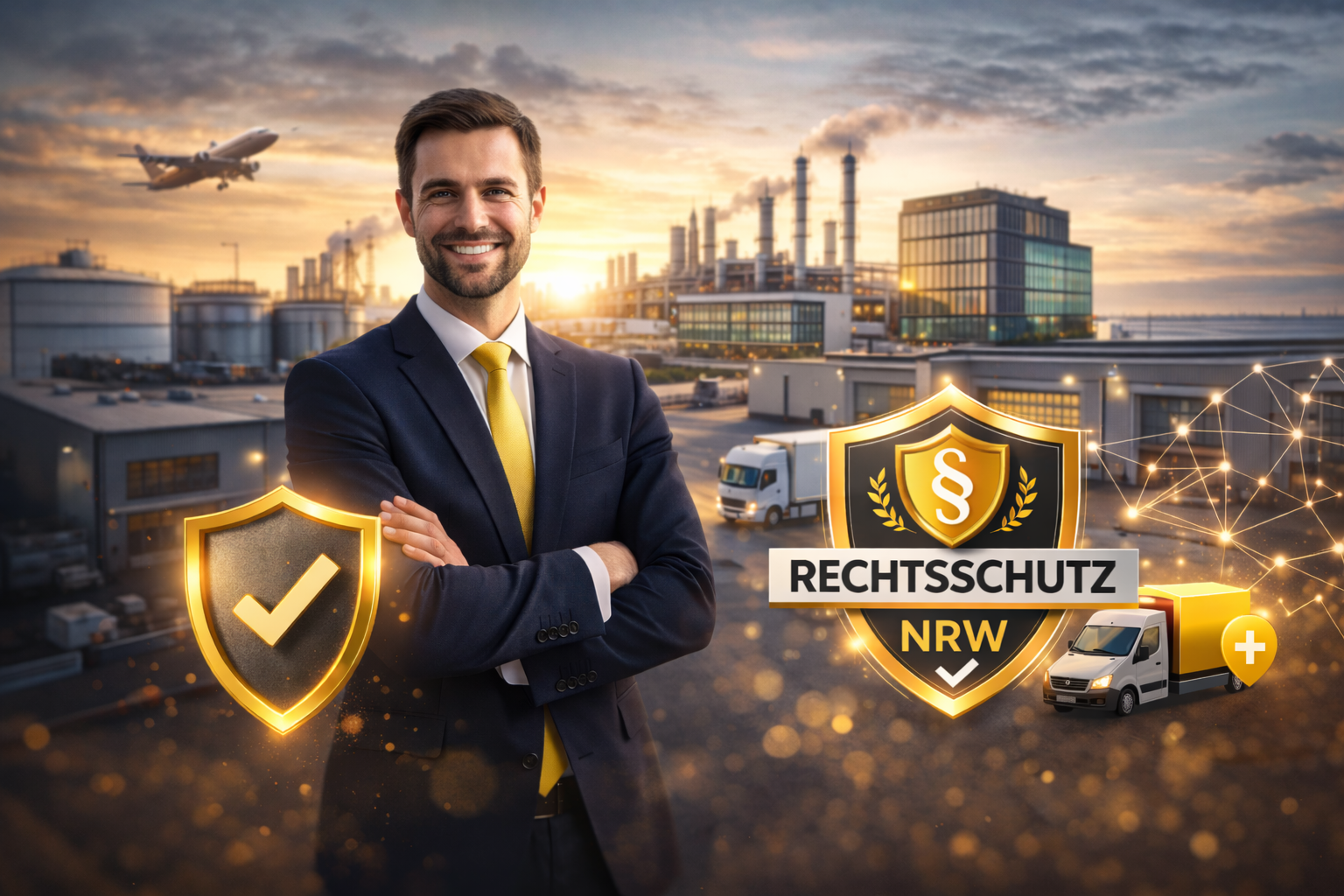 Gewerbeversicherung bei Rechtsschutz NRW &ndash; Firmenrechtsschutz, Betriebshaftpflicht und Cyber-Schutz f&uuml;r Unternehmen in K&ouml;ln